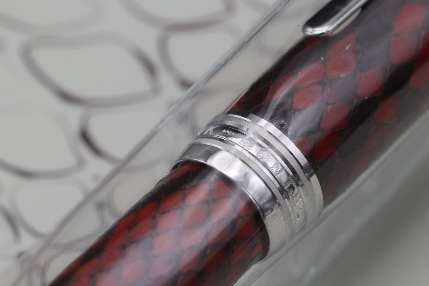 Montblanc Meisterstuck LeGrand Great Masters Python Leather Fountain Pen - FACTORY SEALED