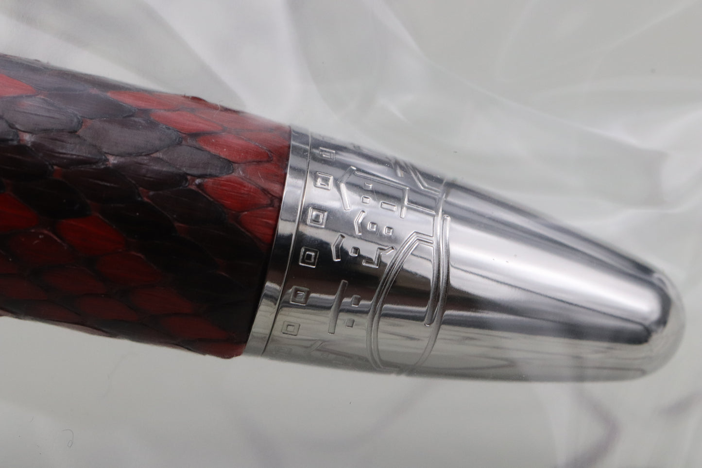 Montblanc Meisterstuck LeGrand Great Masters Python Leather Fountain Pen - FACTORY SEALED