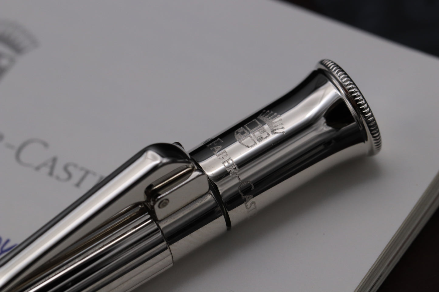 Graf von Faber-Castell Classic Platinum Plated Ballpoint Pen