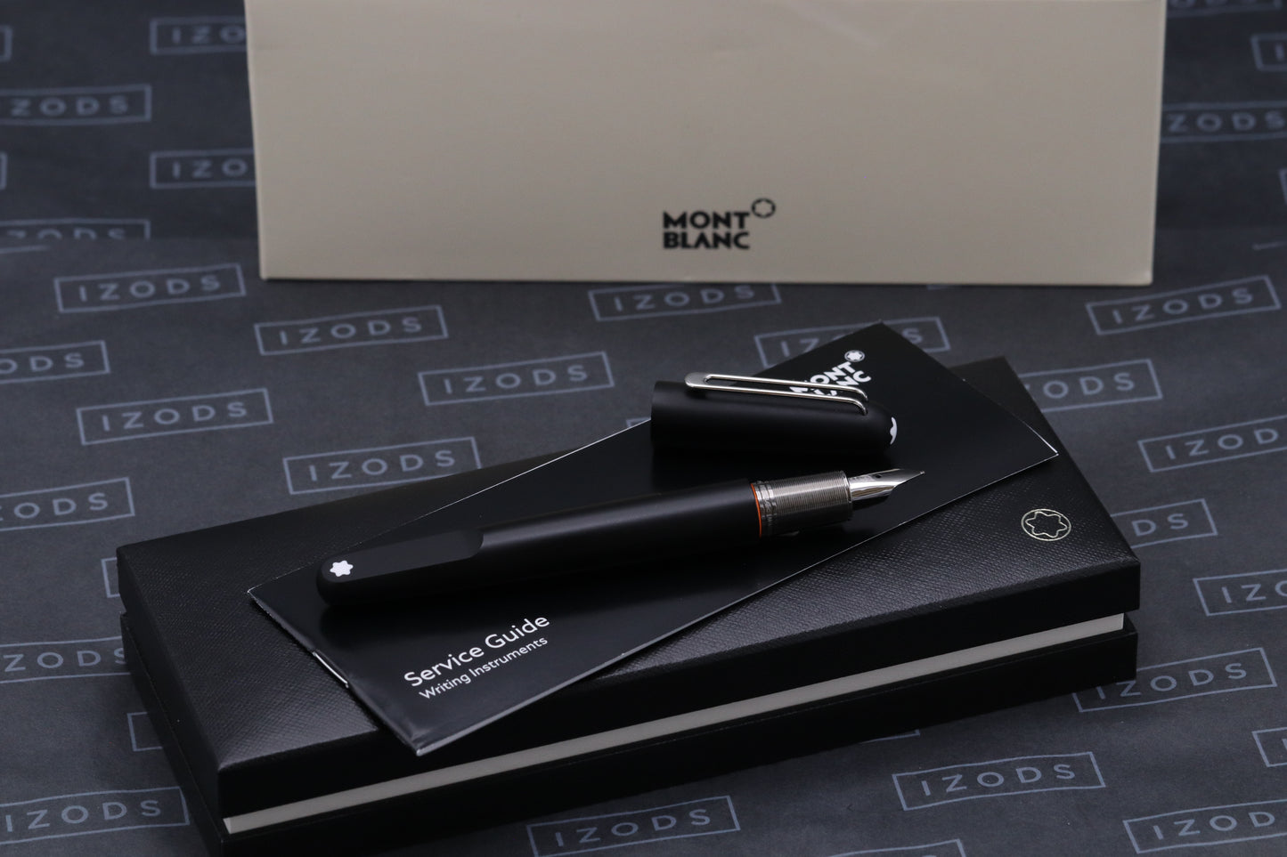 Montblanc M Marc Newson Ultra Black Fountain Pen - DIPPED