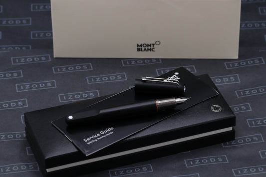 Montblanc M Marc Newson Ultra Black Fountain Pen - DIPPED