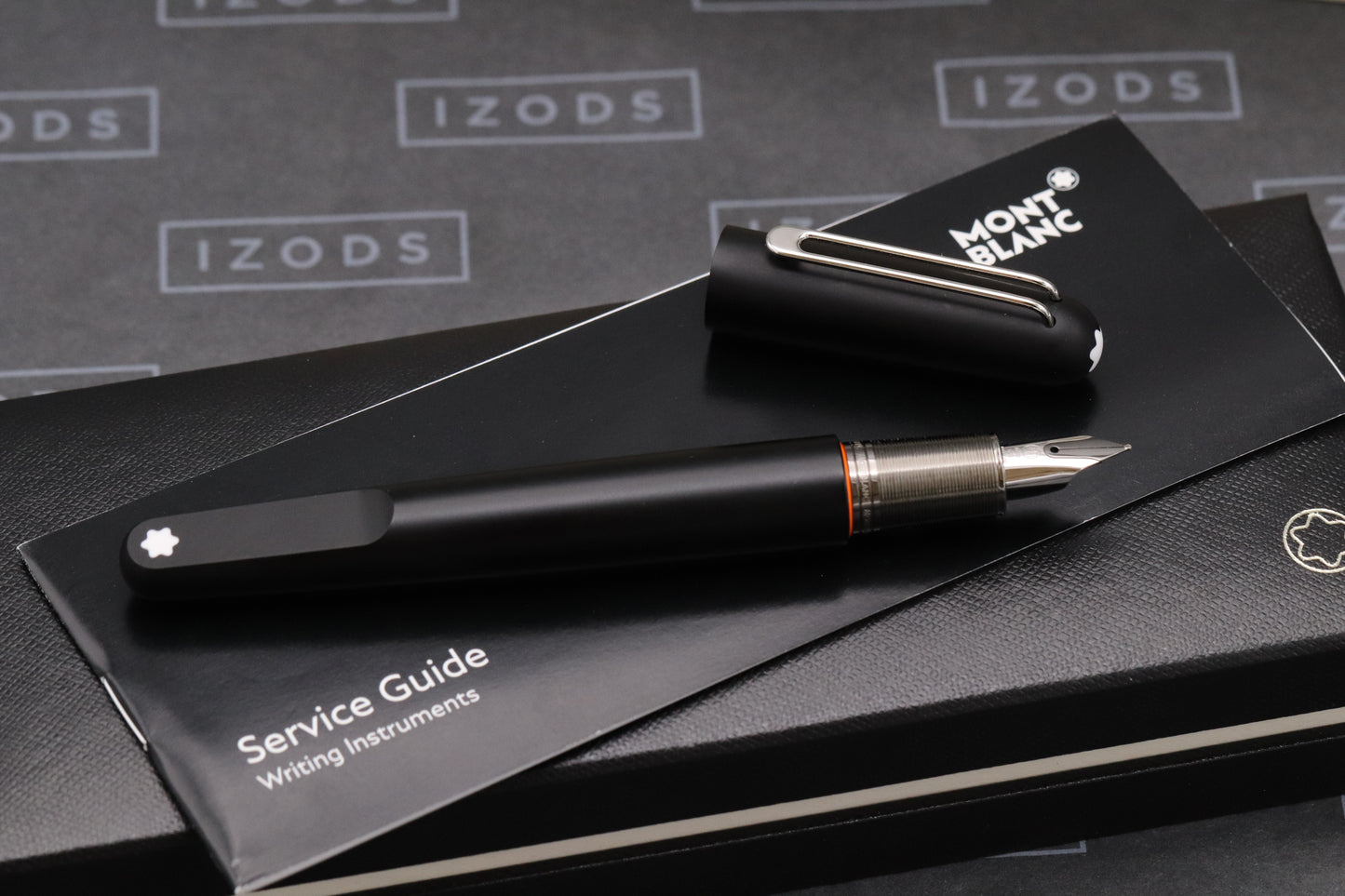 Montblanc M Marc Newson Ultra Black Fountain Pen - FACTORY SEALED