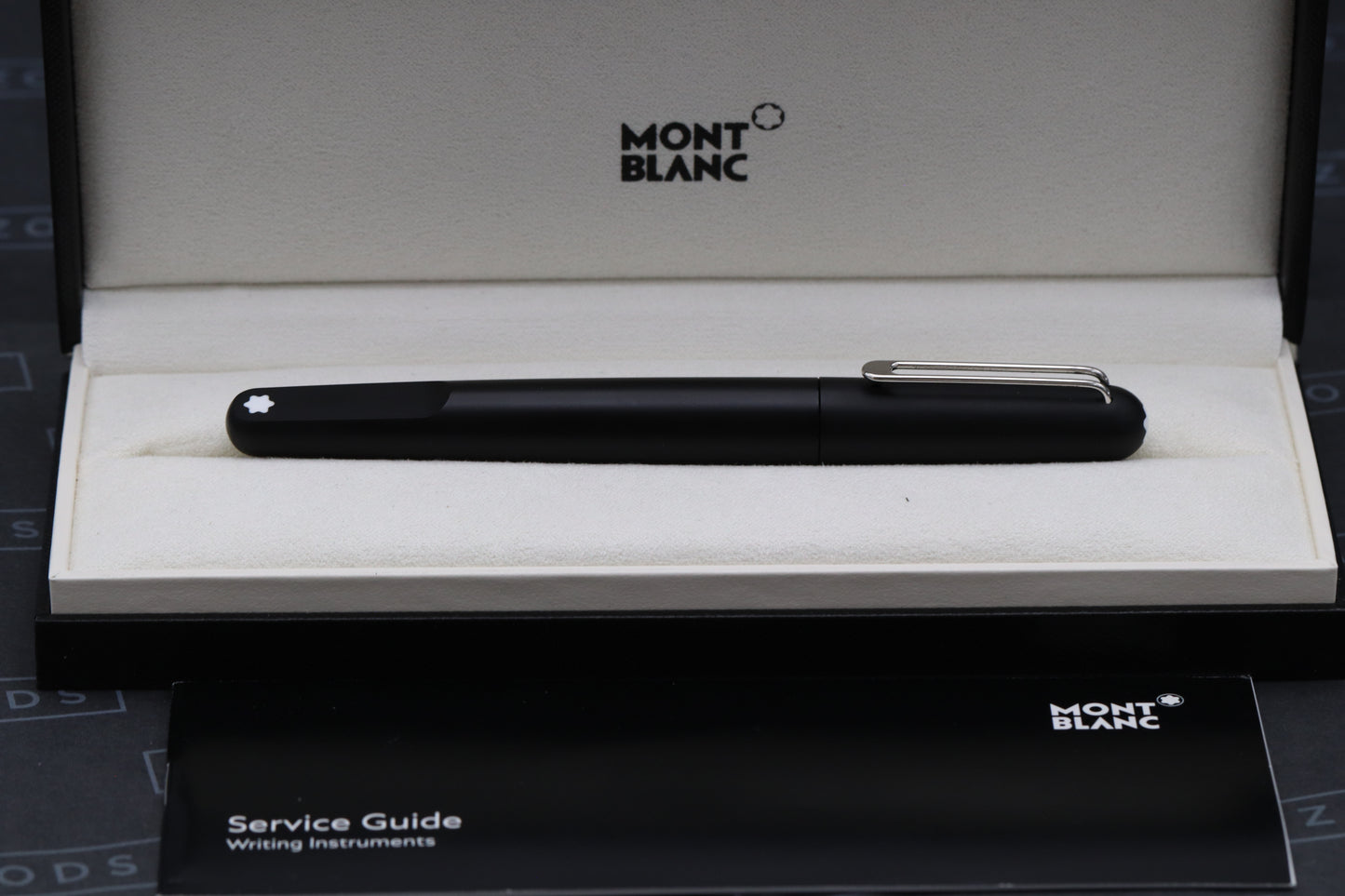 Montblanc M Marc Newson Ultra Black Fountain Pen - FACTORY SEALED