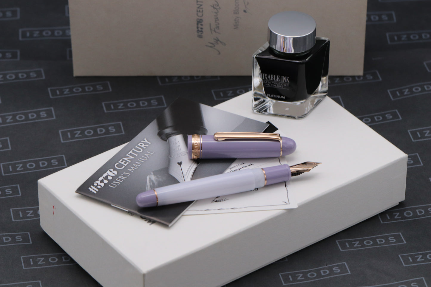 Platinum 3776 Century Misty Bloom Limited Edition Fountain Pen - DIPPED