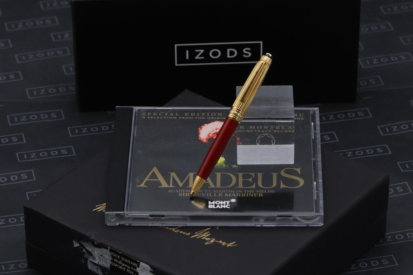 Montblanc Meisterstück 116 Mozart Coral-Red Ballpoint Pen