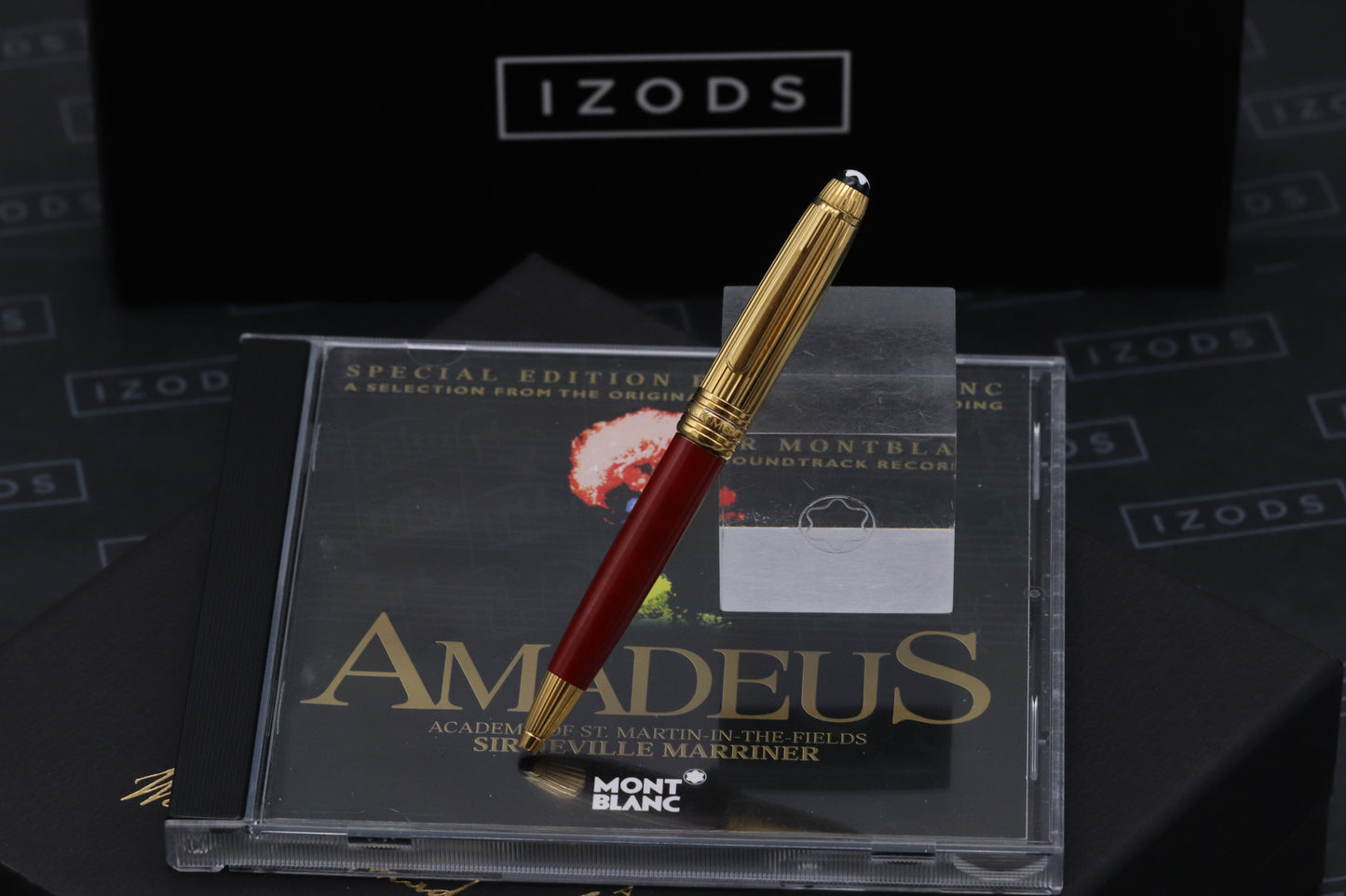 Montblanc Meisterstück 116 Mozart Coral-Red Ballpoint Pen