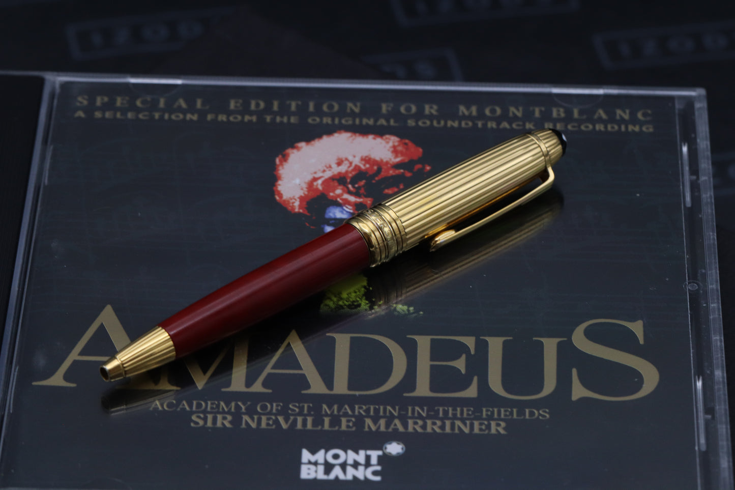 Montblanc Meisterstück 116 Mozart Coral-Red Ballpoint Pen
