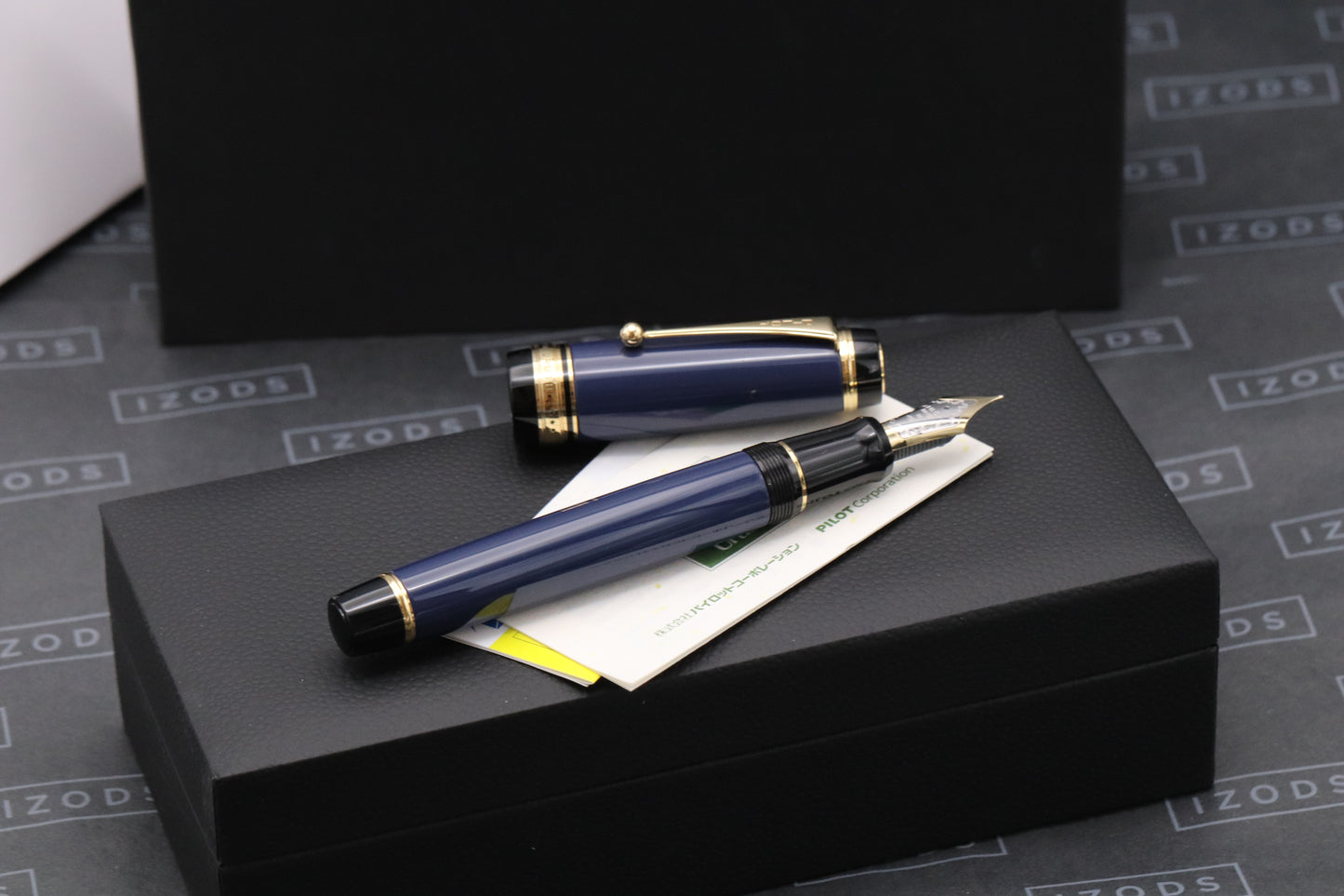 Pilot Custom Urushi Blue Fountain Pen - INKED ONCE