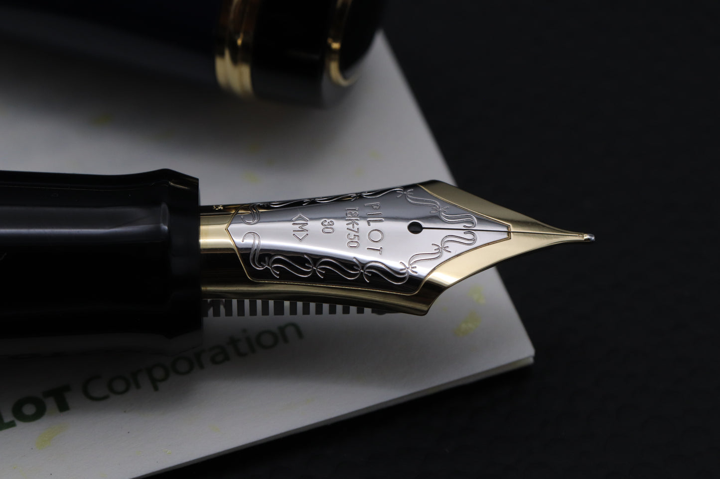 Pilot Custom Urushi Blue Fountain Pen - INKED ONCE