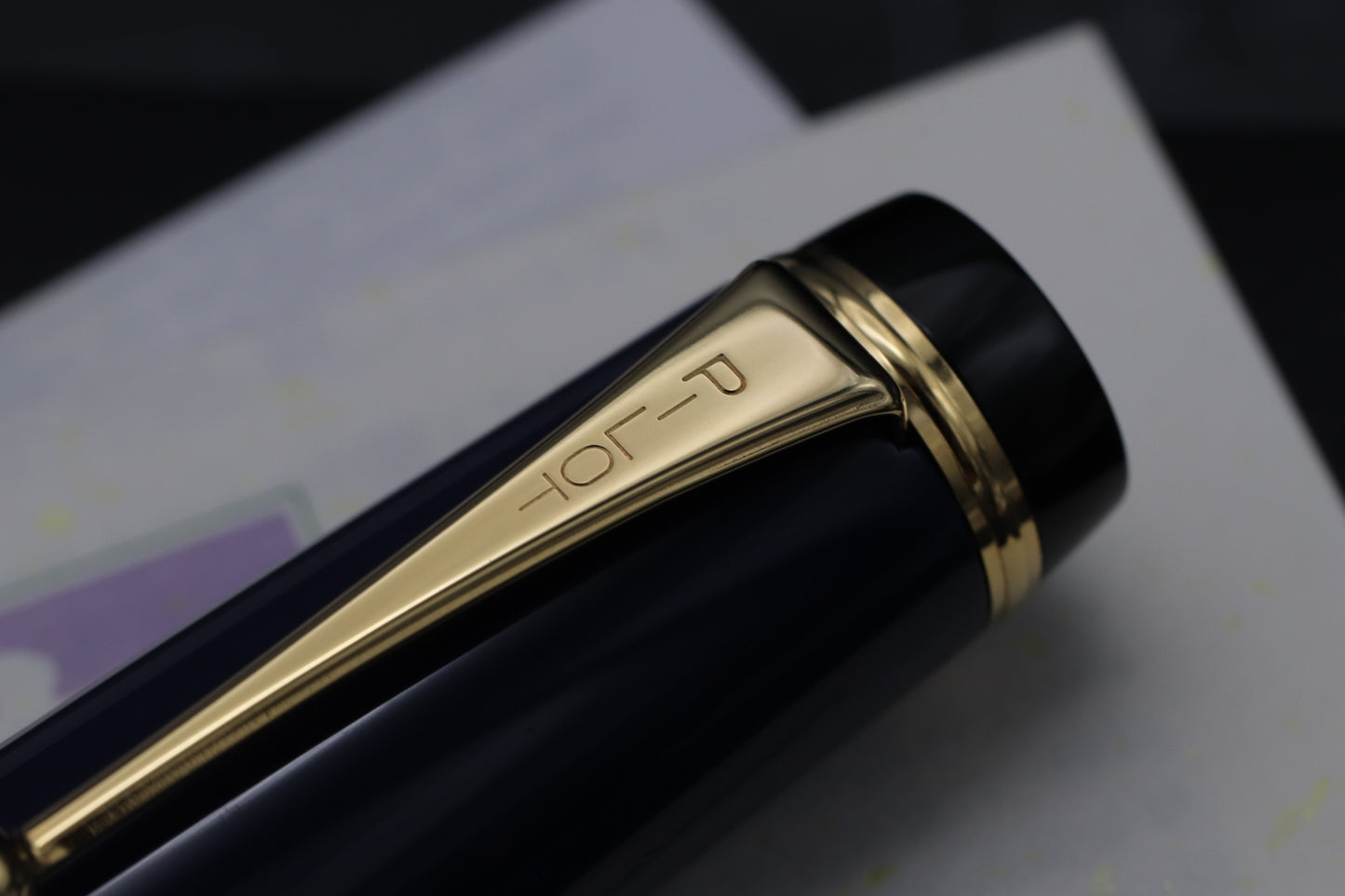 Pilot Custom Urushi Blue Fountain Pen - INKED ONCE