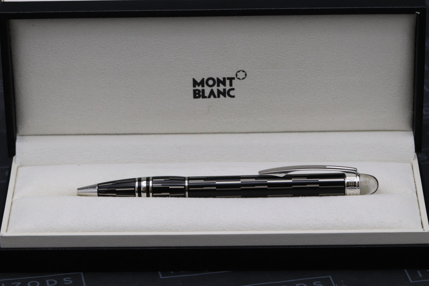 Montblanc Starwalker Black Mystery Ballpoint Pen