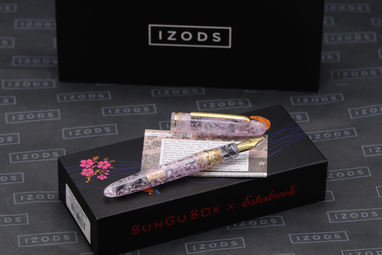 Esterbrook x BunguBox Estie Kachofugetsu Flower Fountain Pen