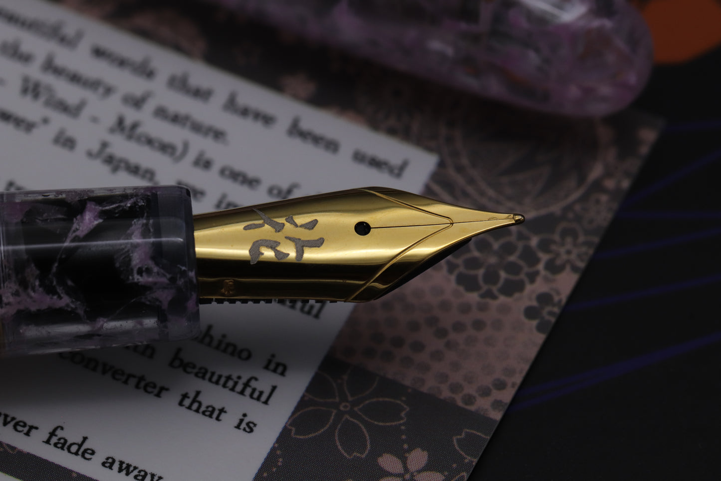 Esterbrook x BunguBox Estie Kachofugetsu Flower Fountain Pen