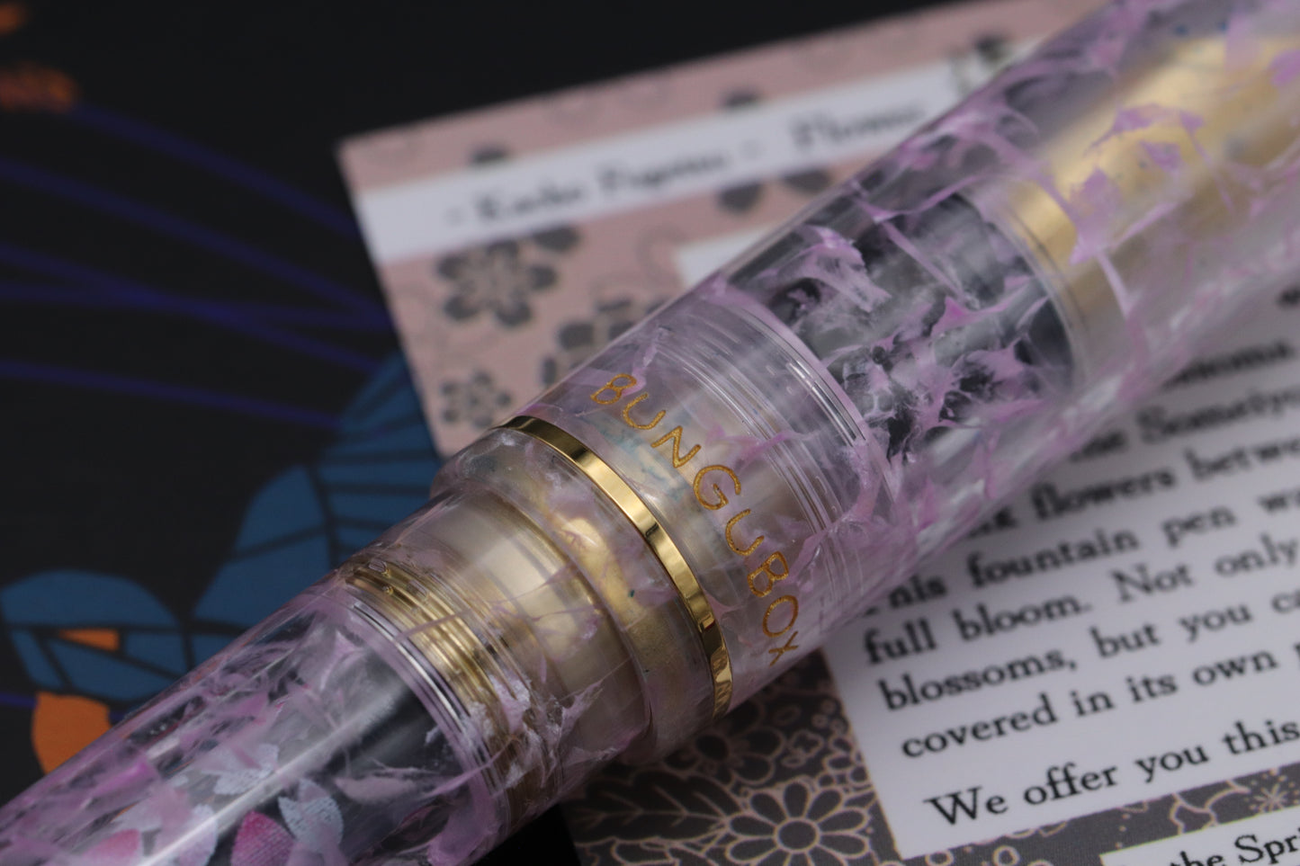 Esterbrook x BunguBox Estie Kachofugetsu Flower Fountain Pen