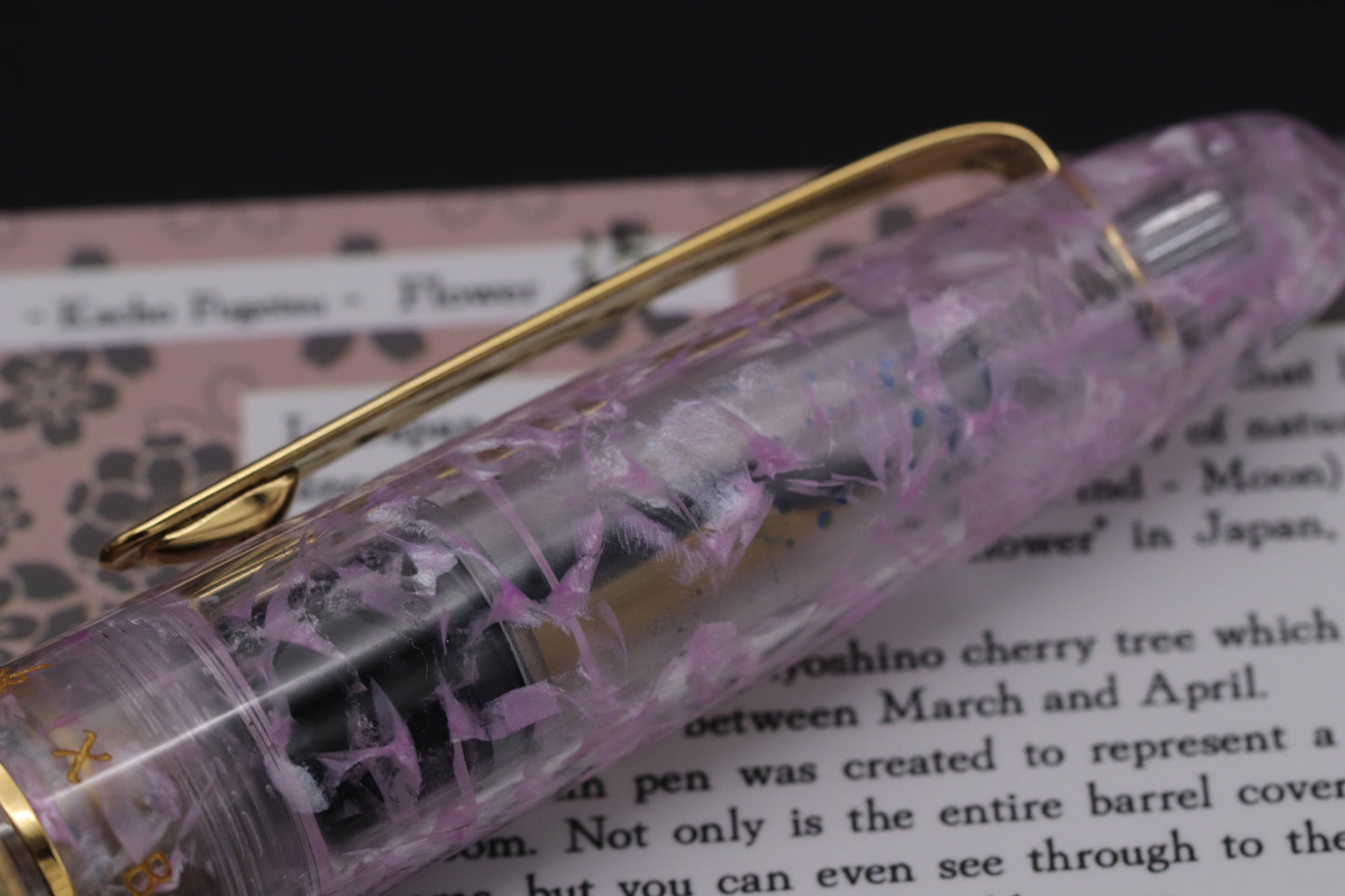 Esterbrook x BunguBox Estie Kachofugetsu Flower Fountain Pen