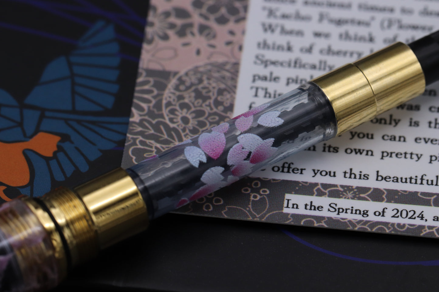 Esterbrook x BunguBox Estie Kachofugetsu Flower Fountain Pen