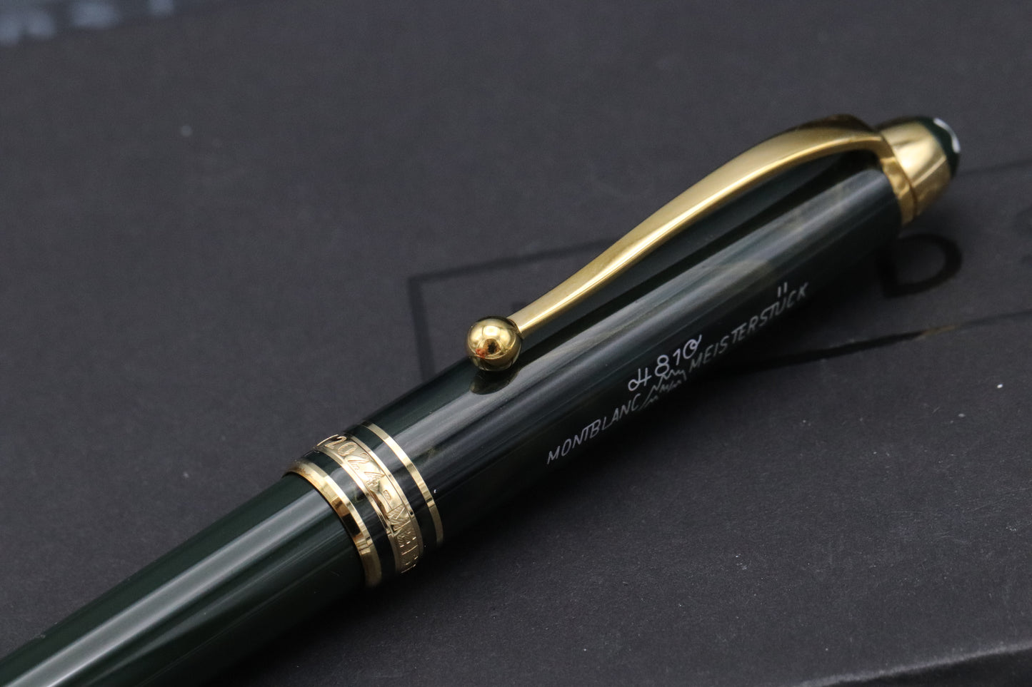 Montblanc Meisterstuck Classique Origin Collection Green Rollerball Pen