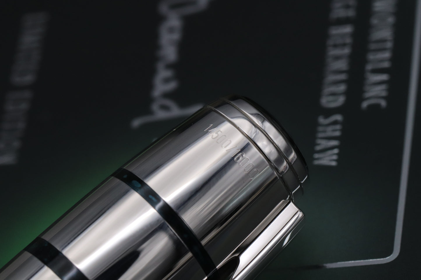 Montblanc Writers Edition George Bernard Shaw Fountain Pen - UNUSED - Fine Nib