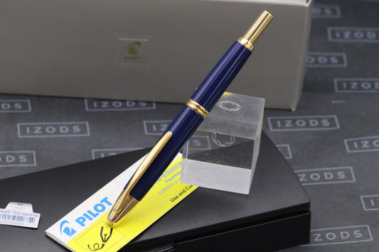 Pilot Capless Blue Gold Fountain Pen - UNUSED