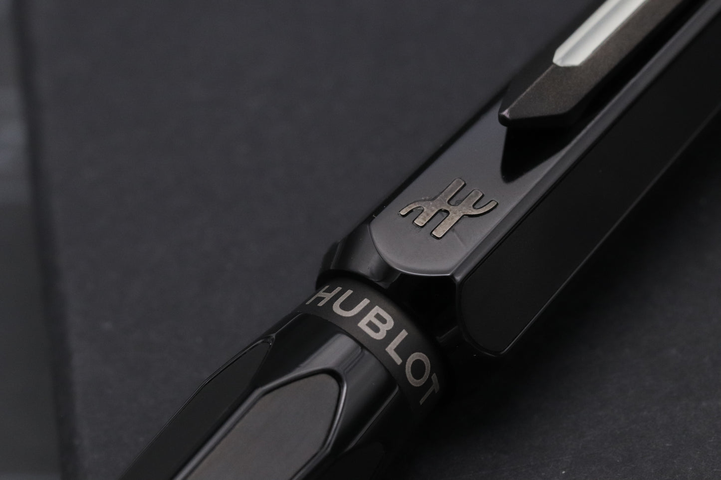 Hublot by OMAS Black Titanium Rollerball Pen