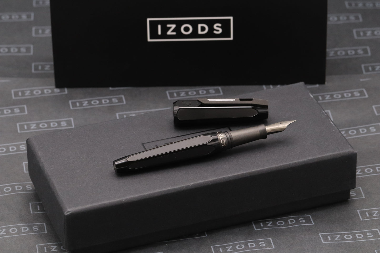 Hublot by OMAS Black Titanium Fountain Pen - NEVER INKED