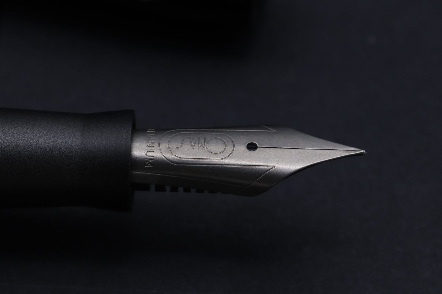 Hublot by OMAS Black Titanium Fountain Pen - NEVER INKED