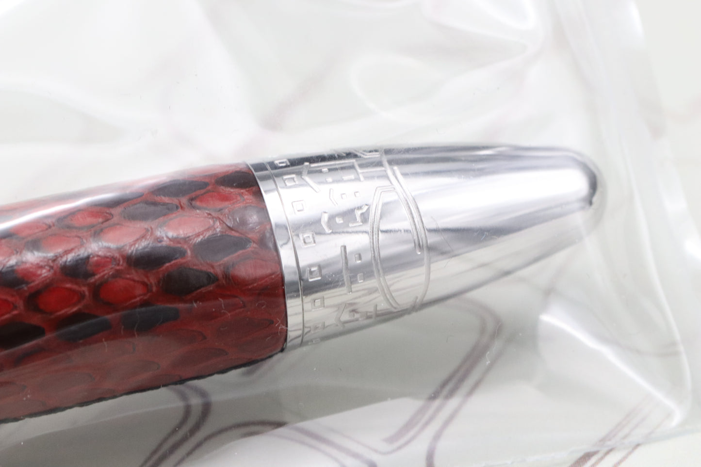 Montblanc Meisterstuck LeGrand Great Masters Python Leather Fountain Pen - SEALED