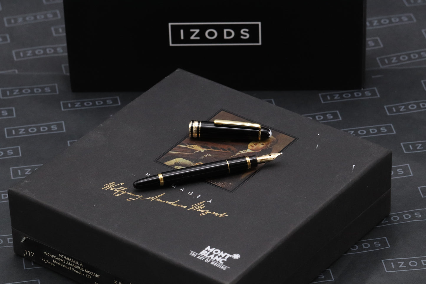 Montblanc Meisterstück 114 Mozart Gold-Coated Fountain Pen