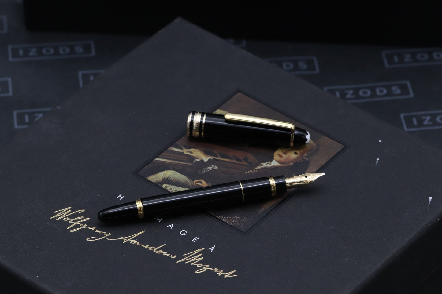 Montblanc Meisterstück 114 Mozart Gold-Coated Fountain Pen