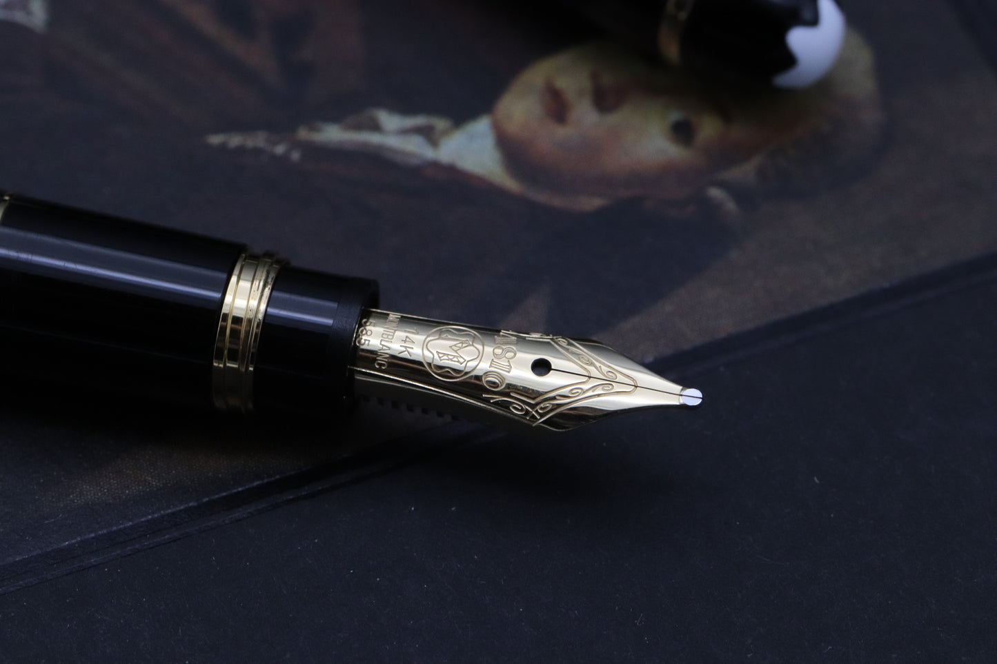Montblanc Meisterstück 114 Mozart Gold-Coated Fountain Pen