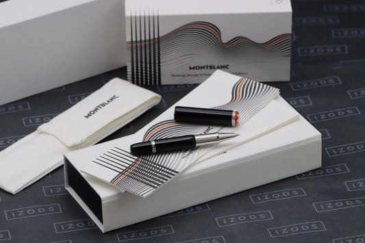 Montblanc Heritage Rouge et Noir Baby Black Lacquer Rollerball Pen