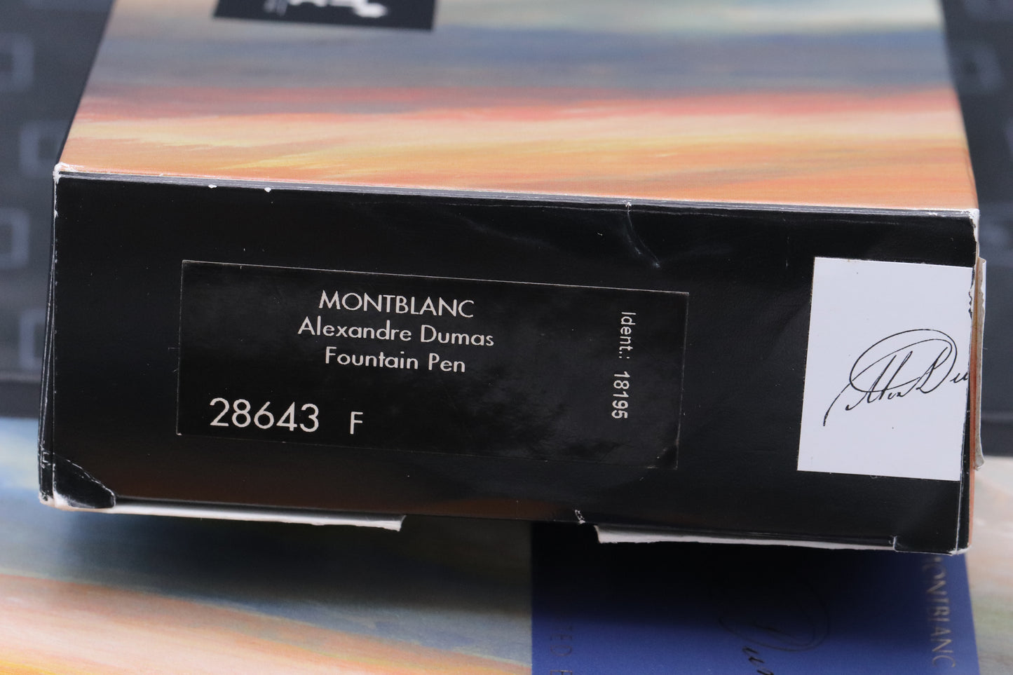Montblanc Writers Edition Alexandre Dumas (Father) Fountain Pen - UNUSED