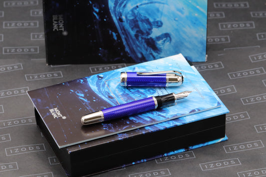 Montblanc Writers Edition Jules Verne Fountain Pen - UNUSED