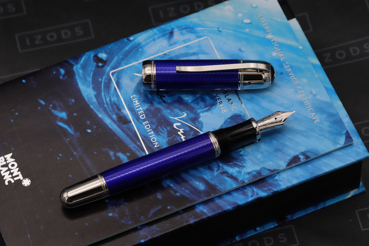 Montblanc Writers Edition Jules Verne Fountain Pen - UNUSED
