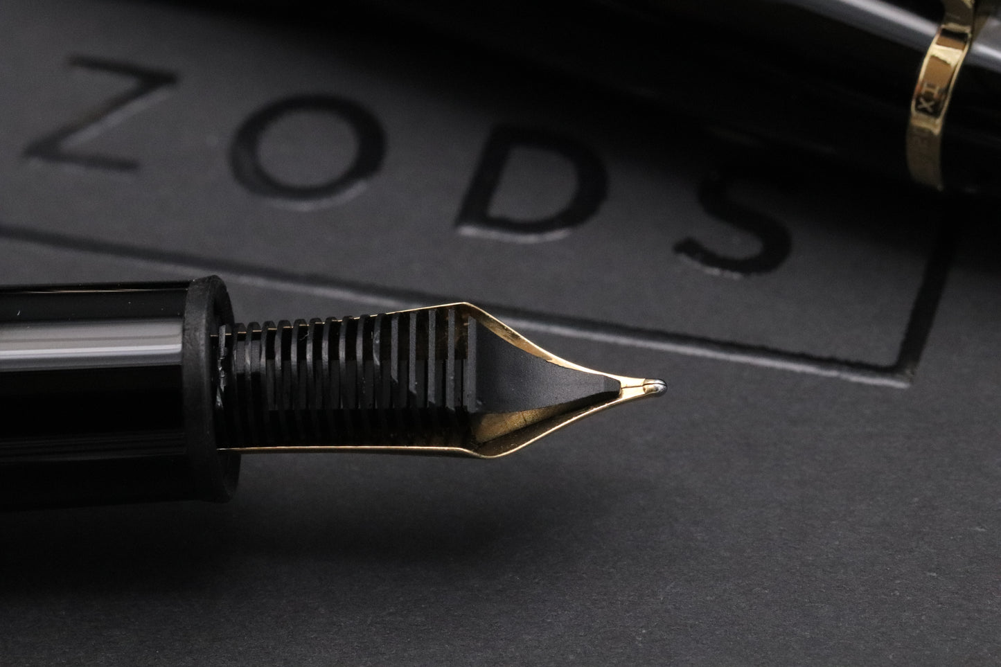 Montblanc Meisterstuck 147 Traveller Gold Coated Fountain Pen with Pouch