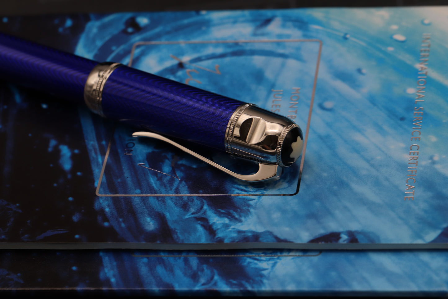 Montblanc Writers Edition Jules Verne Fountain Pen - UNUSED