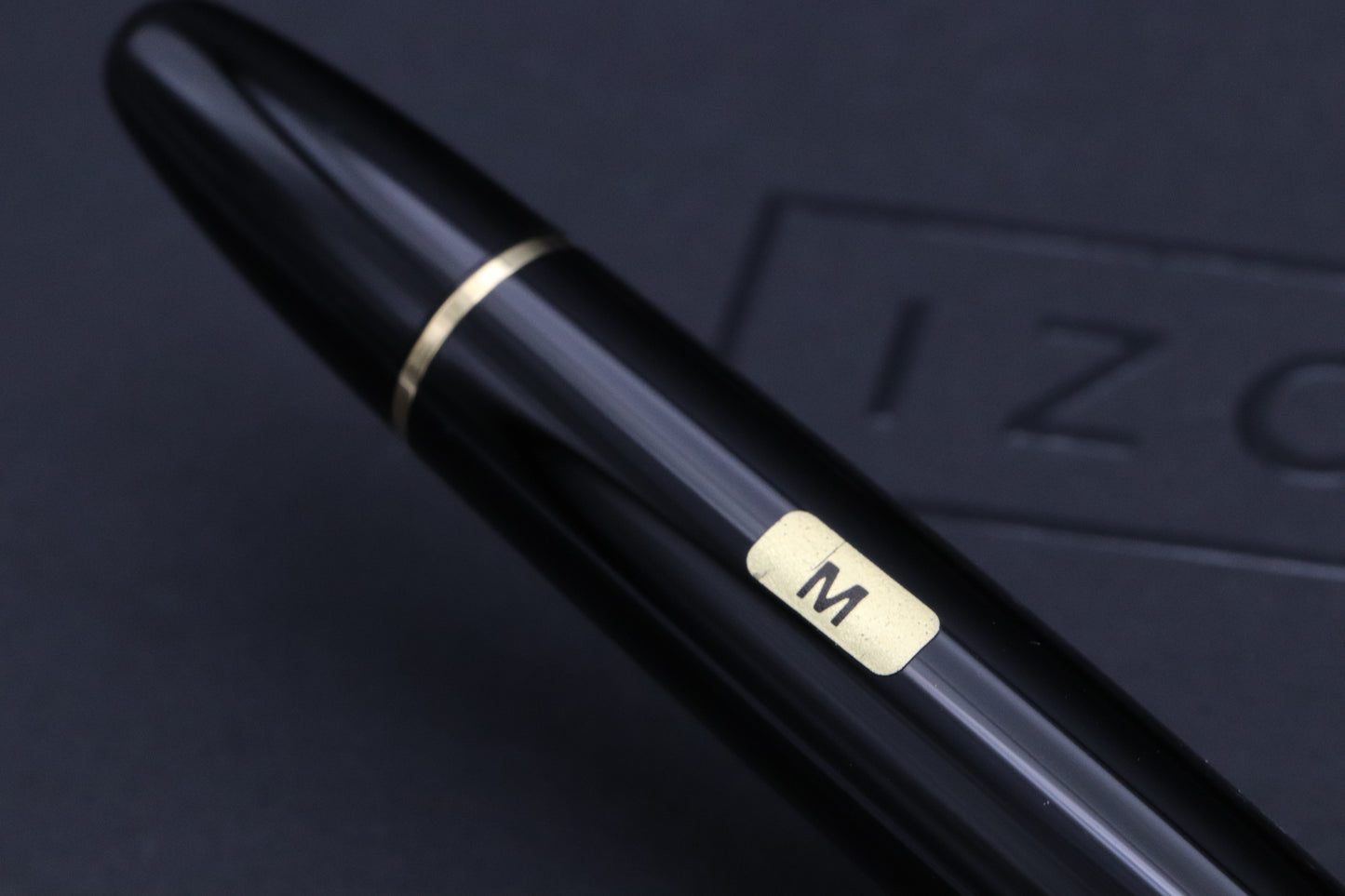 Montblanc Meisterstuck 147 Traveller Gold Coated Fountain Pen with Pouch