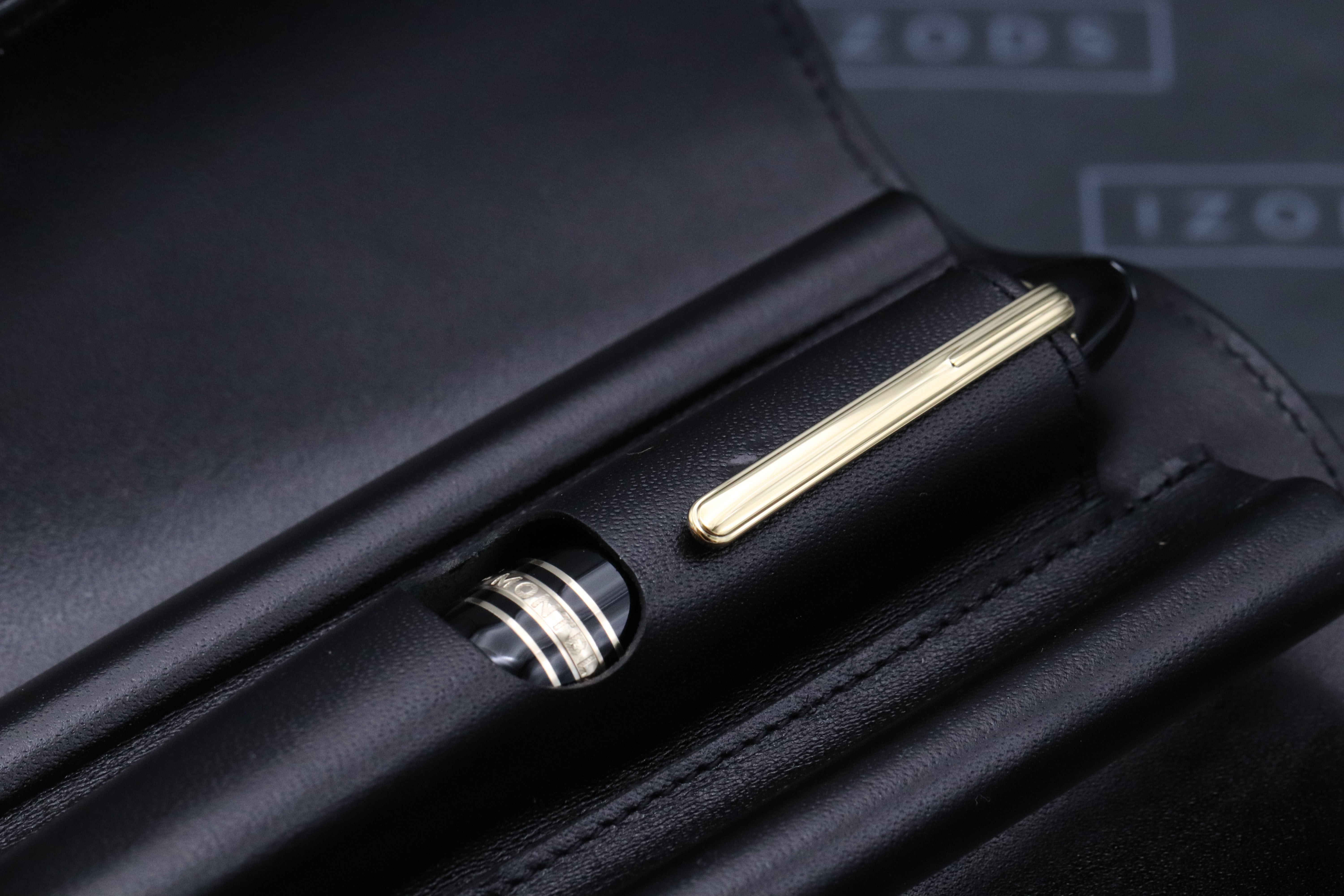 Montblanc Meisterstuck 147 Traveller Gold Coated Fountain Pen with