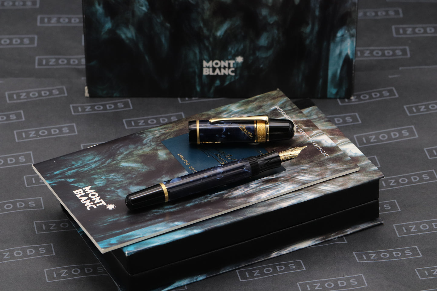 Montblanc Writers Edition Edgar Allan Poe Fountain Pen - DIPPED