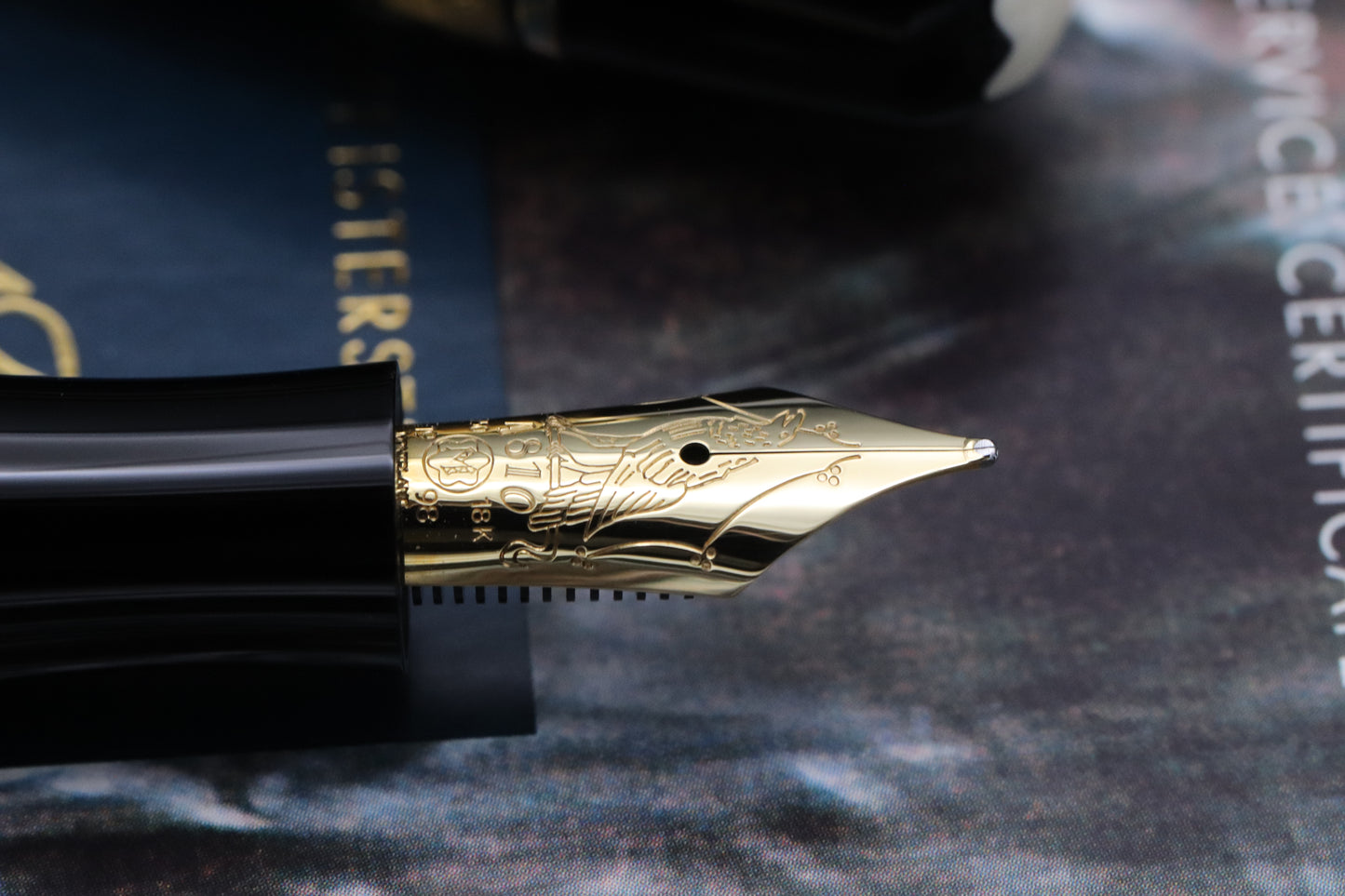Montblanc Writers Edition Edgar Allan Poe Fountain Pen - DIPPED