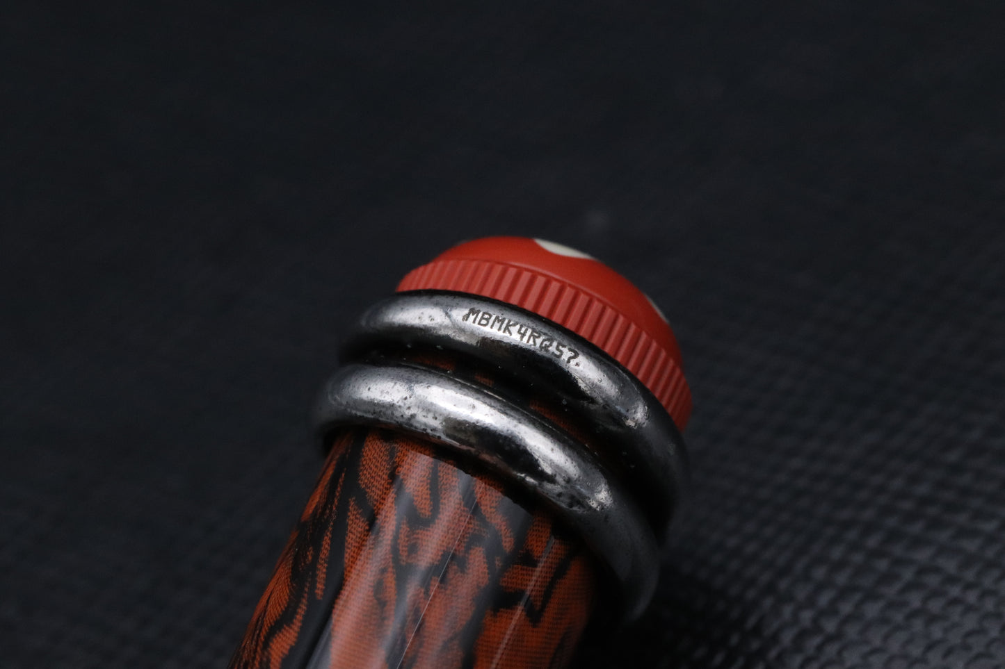 Montblanc Heritage Rouge et Noir Serpent Marble Rollerball / Fineliner Pen