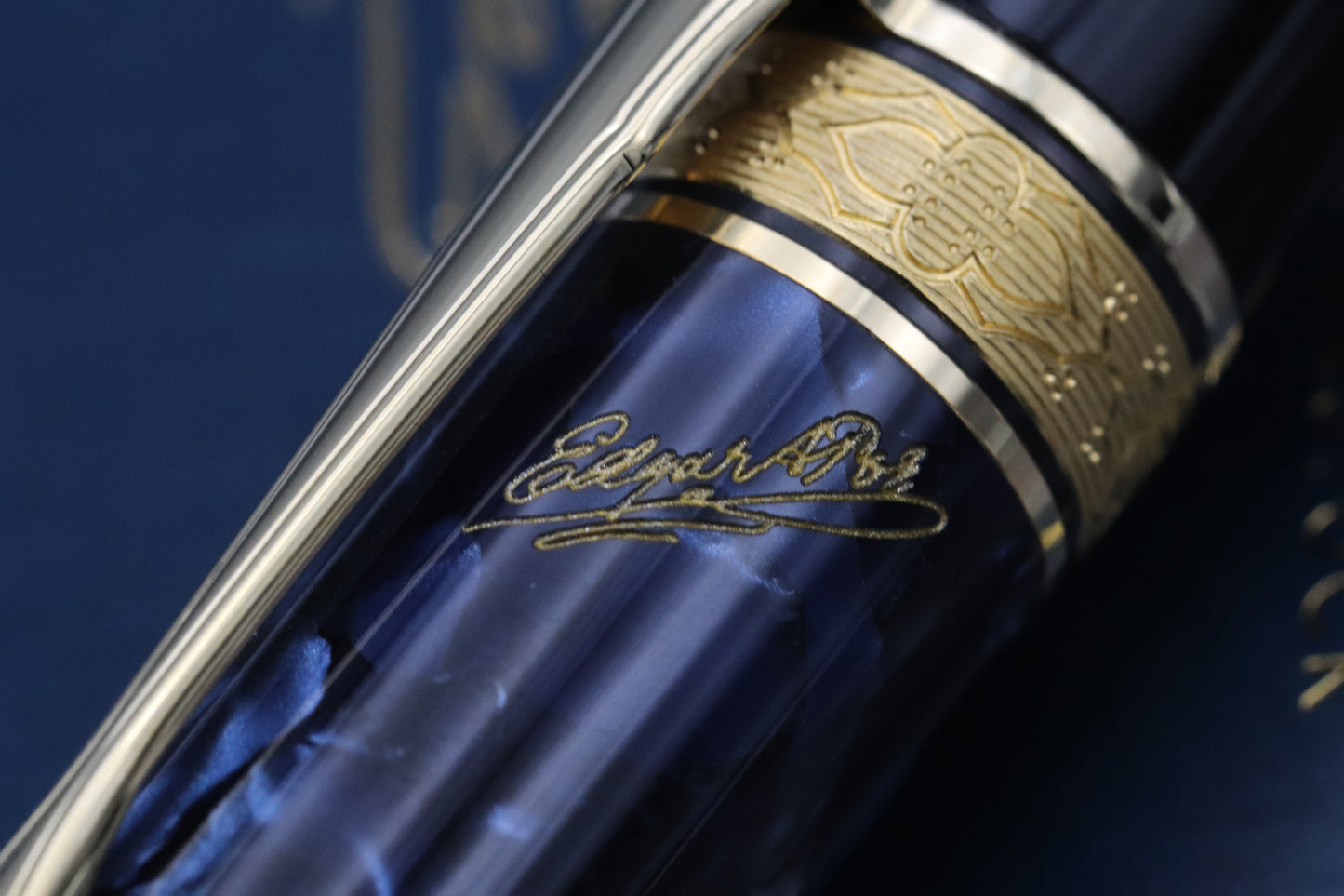 Montblanc Writers Edition Edgar Allan Poe Fountain Pen - DIPPED