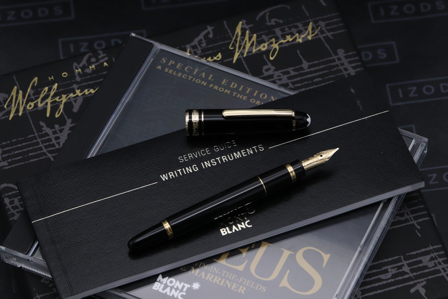 Montblanc Meisterstück 114 Mozart Gold-Coated Fountain Pen - UNUSED