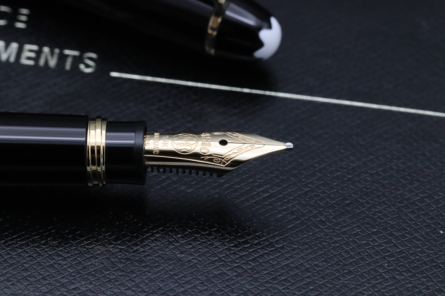 Montblanc Meisterstück 114 Mozart Gold-Coated Fountain Pen - UNUSED