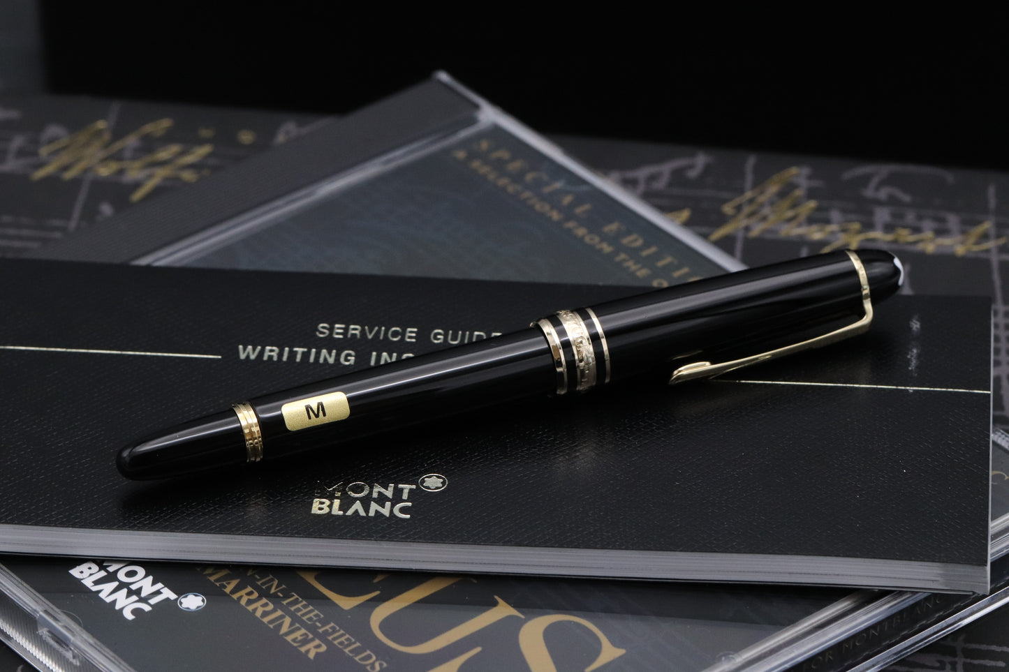 Montblanc Meisterstück 114 Mozart Gold-Coated Fountain Pen - UNUSED