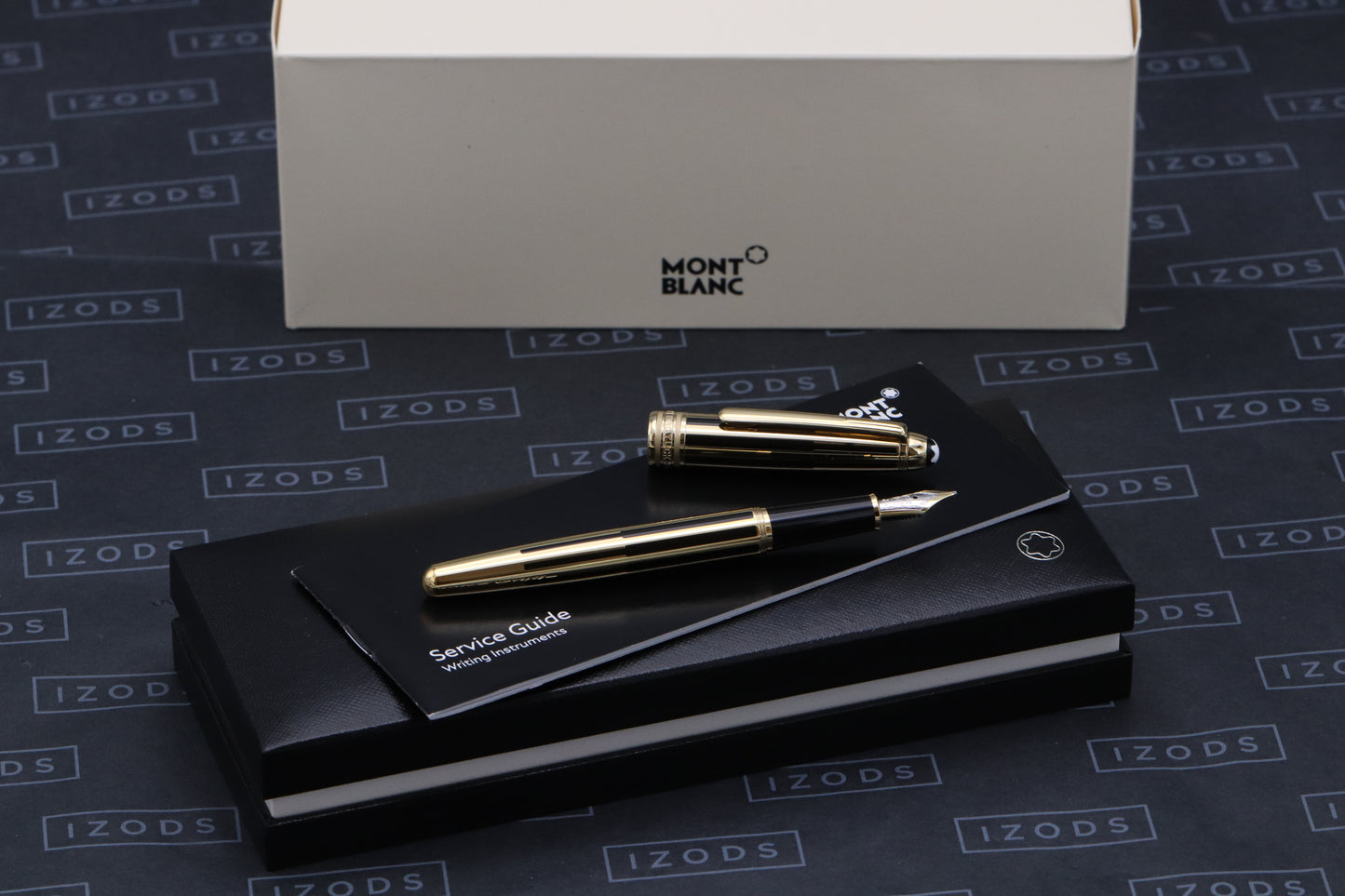 Montblanc Meisterstuck 144 Classique Black Gold Solitaire Fountain Pen - UNUSED