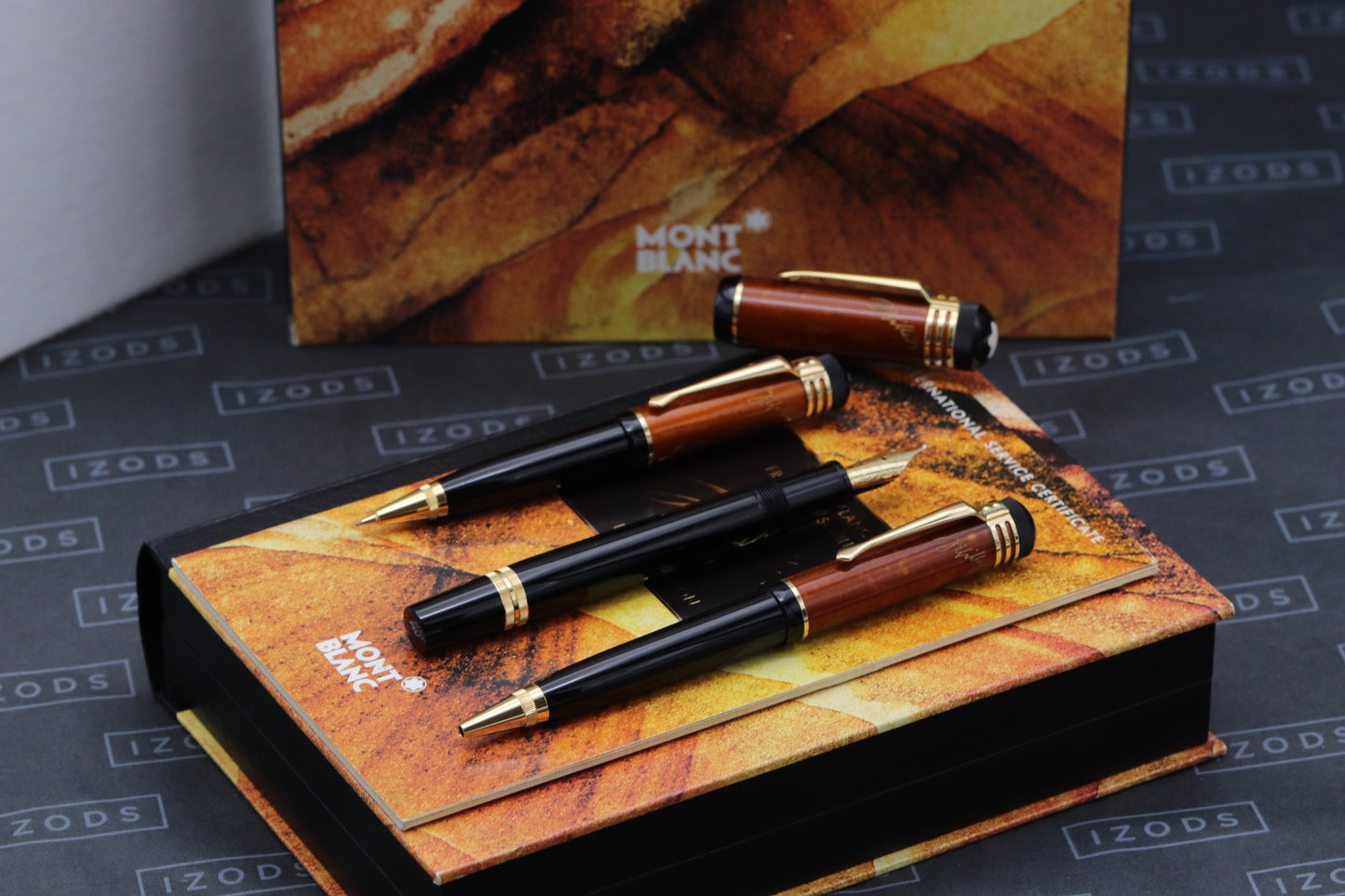 Montblanc Writers Edition Friedrich Schiller FP, BP, MP Set