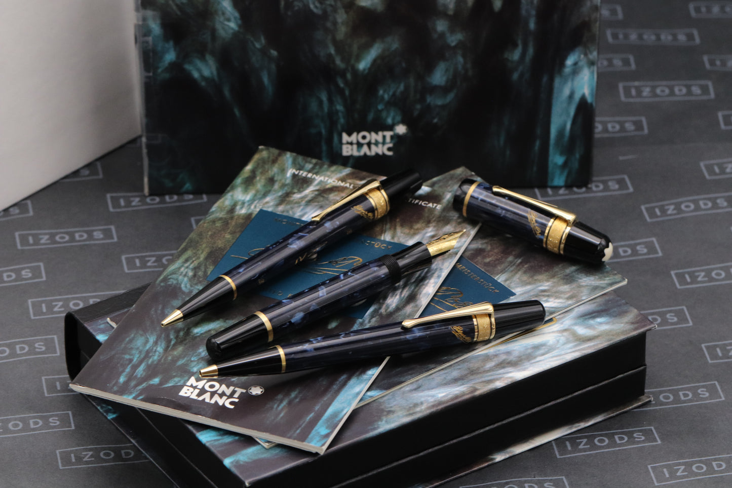 Montblanc Writers Edition Edgar Allan Poe FP, BP, MP Set - Fountain Pen UNUSED