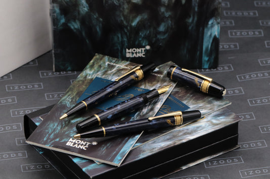 Montblanc Writers Edition Edgar Allan Poe FP, BP, MP Set - Fountain Pen UNUSED