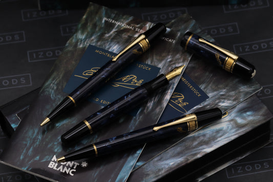Montblanc Writers Edition Edgar Allan Poe FP, BP, MP Set - Fountain Pen UNUSED